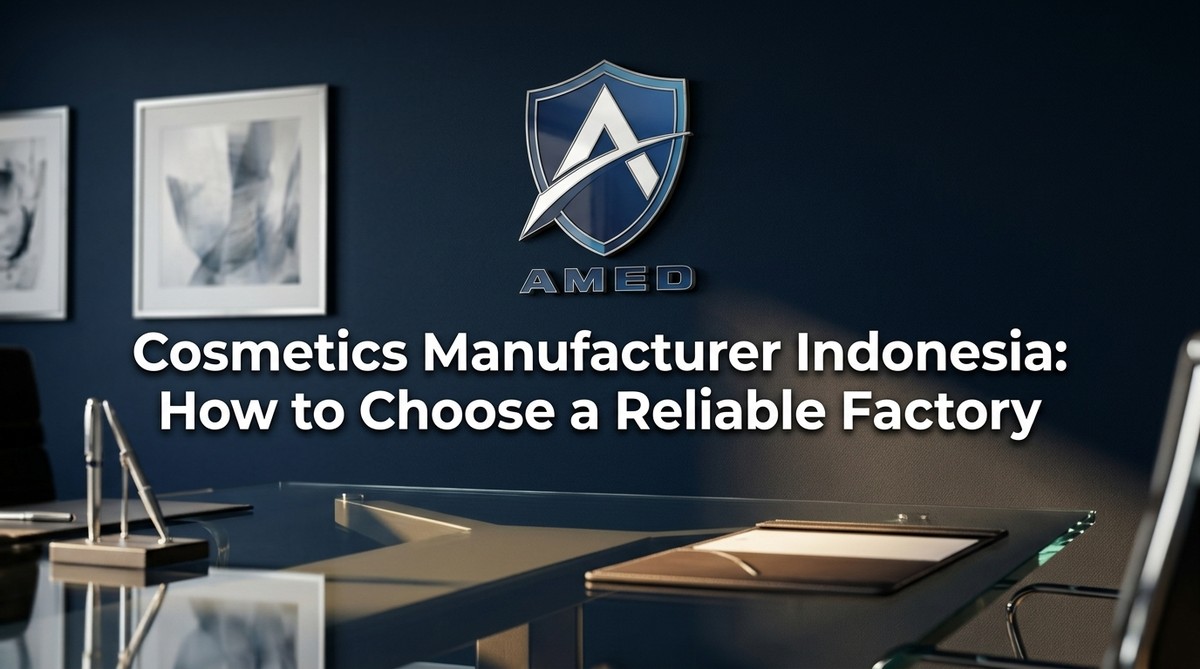 Cleanroom laboratory technicians testing beauty product formulations