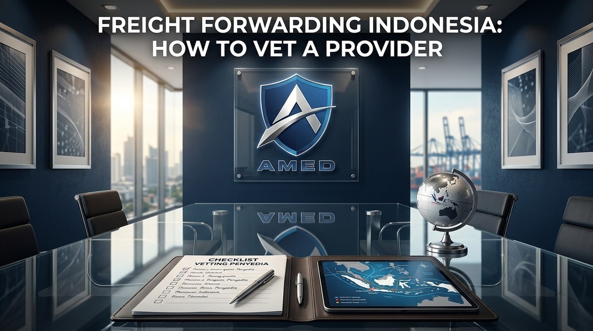 Container port operations and cargo transport infrastructure