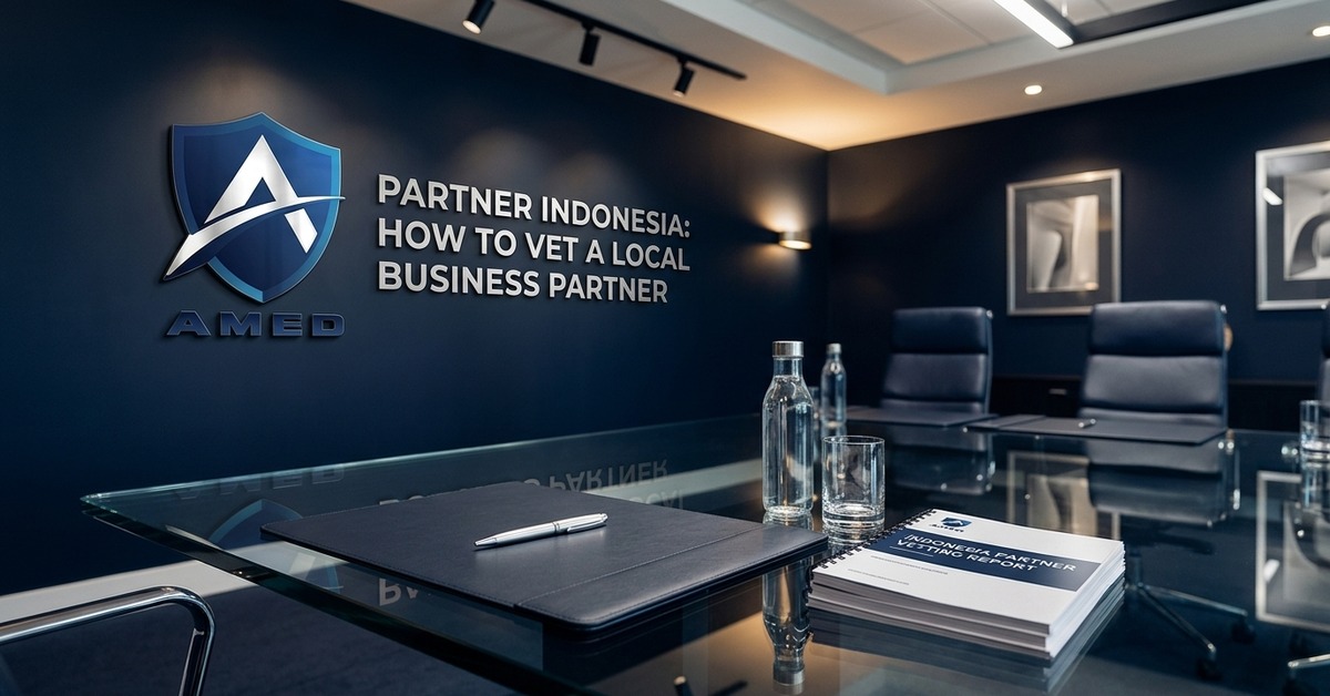 Vetting a business partner in Indonesia: a professional corporate meeting room setup