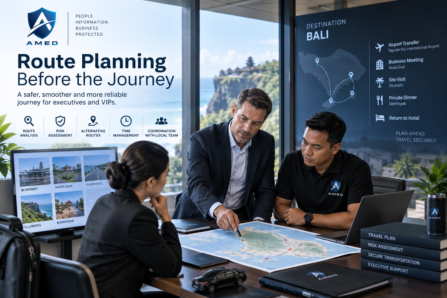 secure transportation Bali