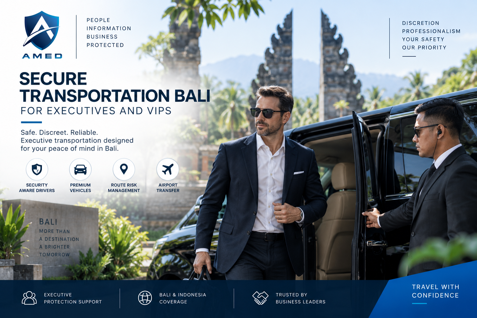 secure transportation Bali
