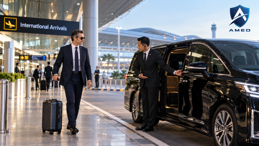 secure airport transfer Jakarta